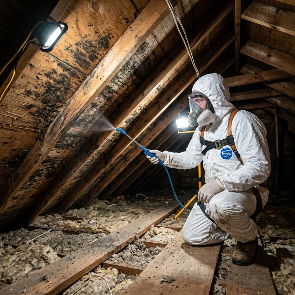 Attic Mold Prevention & Remediation