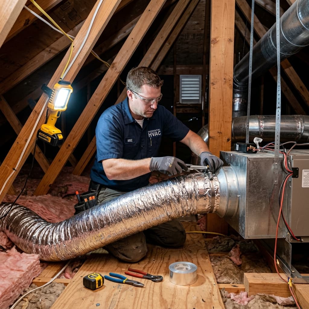 Flexible Ductwork Replacement